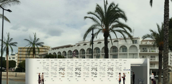 Ports IB cede un espacio en el Ayuntamiento de Sant Antoni para abrir una nueva oficina de Policia Local y Guardia Civil en la zona Portuaria
